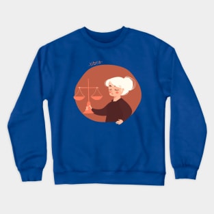 Zodiac Libra Crewneck Sweatshirt